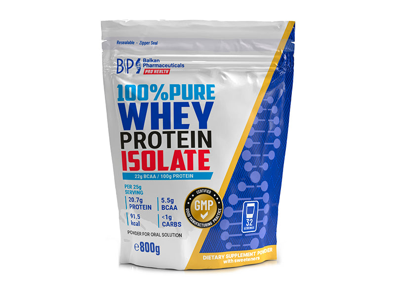 Whey isolate 22g BCAA/100g 100% pure Protein 800g pulb. (Chocolate&Coconut)