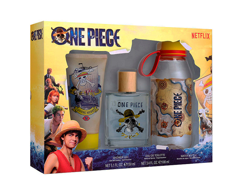 Air-Val Set Cadou One Piece EDT 100ml + Gel de dus 150ml  + Sticla de apa P009531