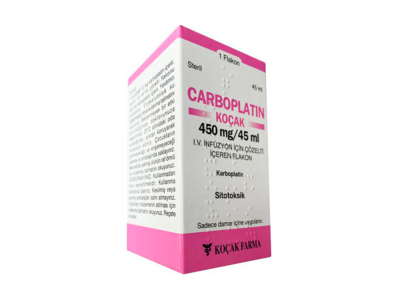 Carboplatin-Kocak conc./sol.perf.450mg/45ml 45ml