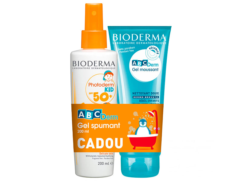 Bioderma Photoderm Pediatrics Spray SPF50+ 200ml + ABC Moussant 200ml cadou