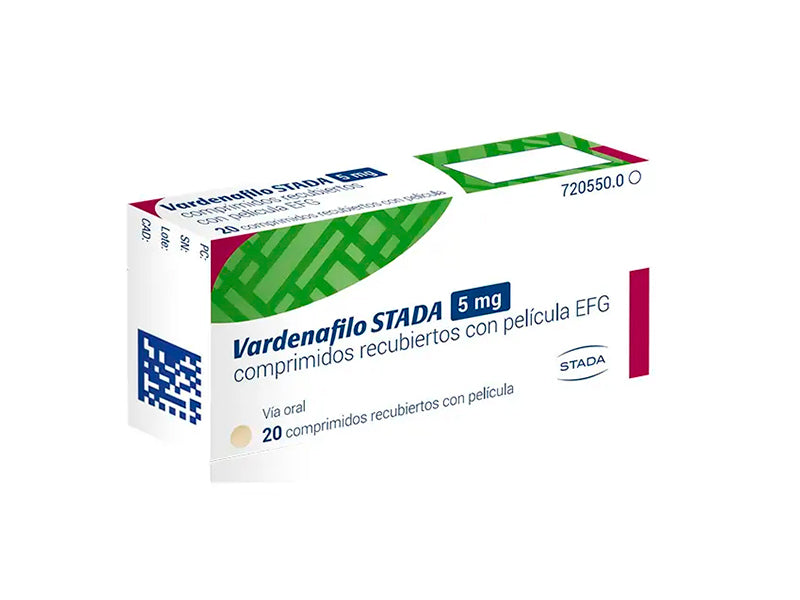 Vardenafilo STADA 5mg