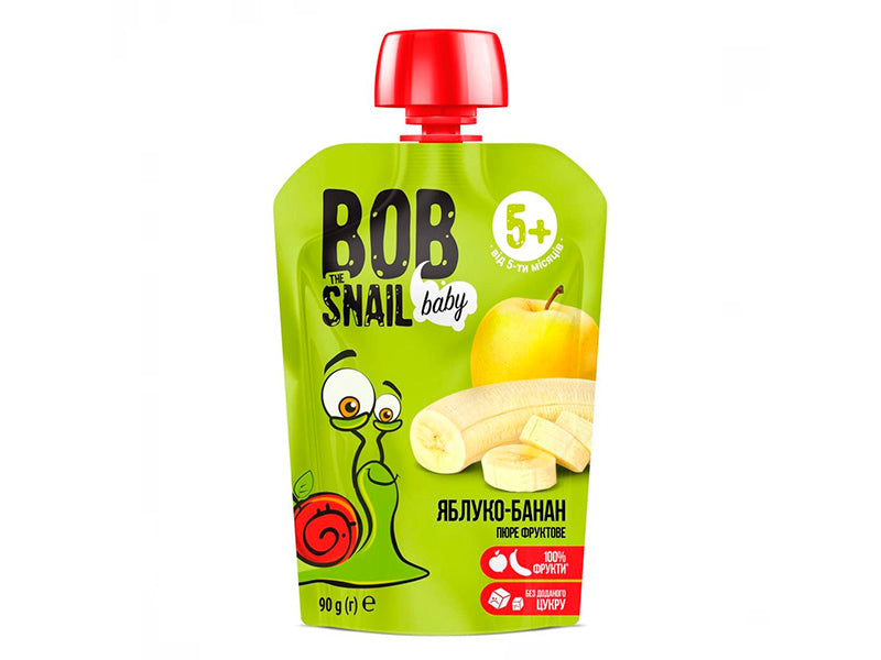 Bob Snail pireu smoothie mar-banana