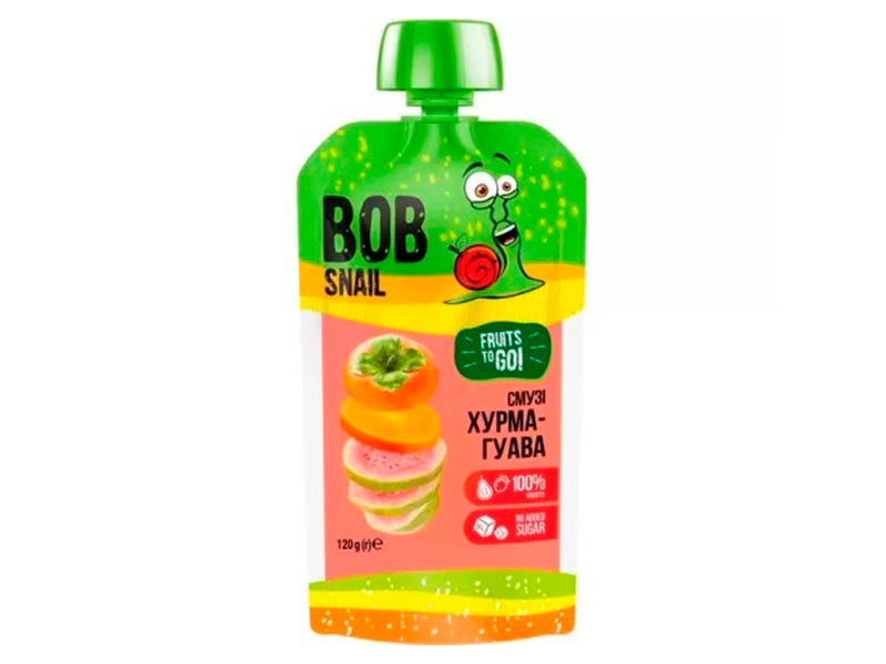 Bob Snail pireu smoothie kaki-guava