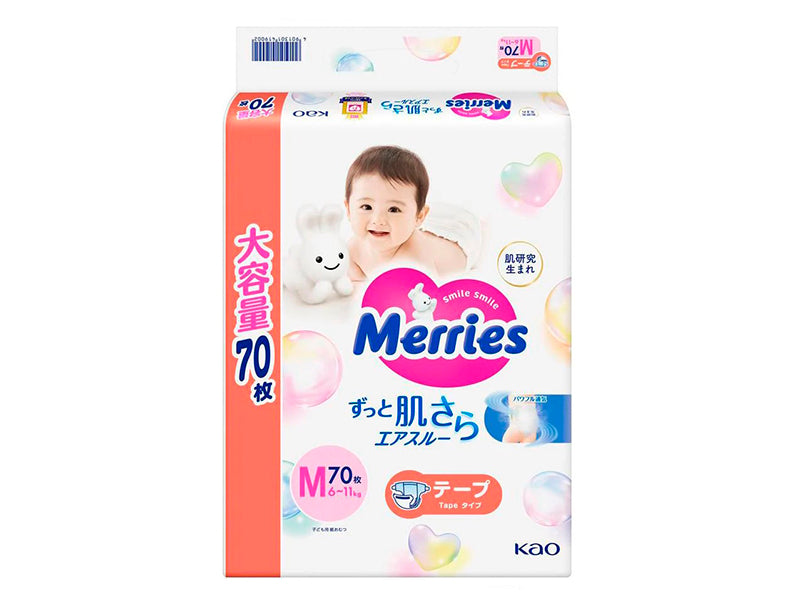 MERRIES Size M № 70  6-11kg (UJ) scutece № 70