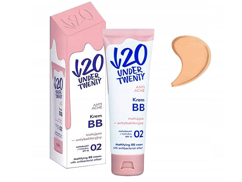 Lirene 20 Under BB Crema antibacteriana natural