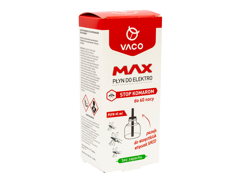 VACO MAX Set aparat+lichid 30nopti+30nopti gratis 45 ml