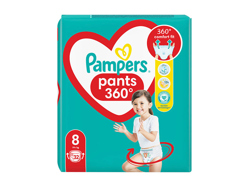 Pampers scutece-chilotei 8