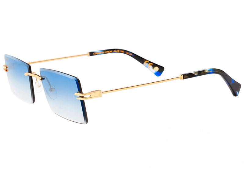 Ochelari de soare Polar Gold 6001 col. 02/Q, 2024, din Metal, p/u femei