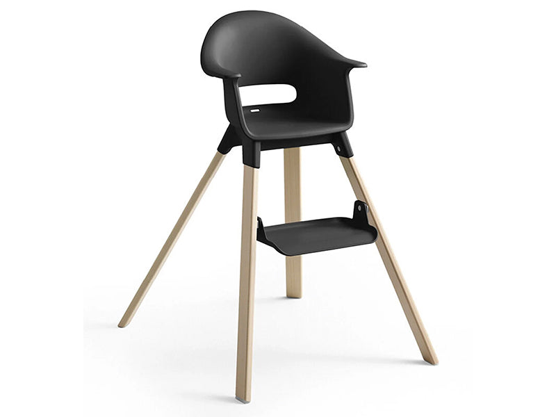 Stokke Click Scaun inalt de masa Black Natural