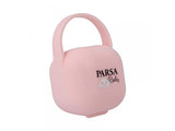 Parsa Beauty Baby container pu suzeta roz