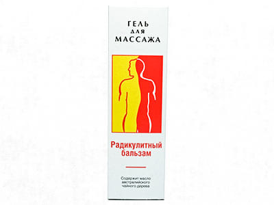 Radiculitnii Balsam Gel p/u masaj 75ml
