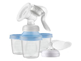 Philips Avent ручной молокоотсос с контейнерами для хранения