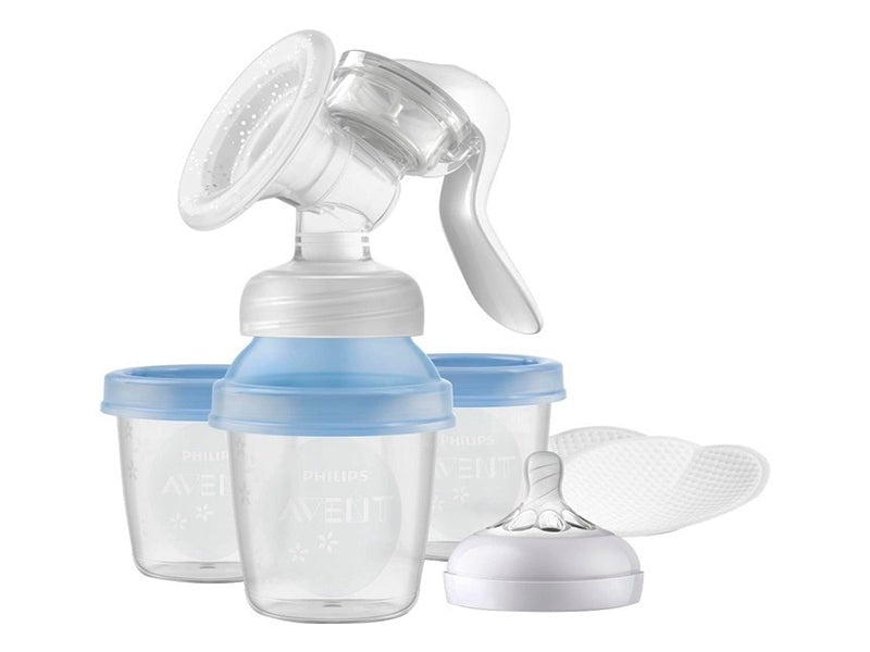 Philips Avent Pompa pu piept manuala cu recipiente de stocare SCF430/13