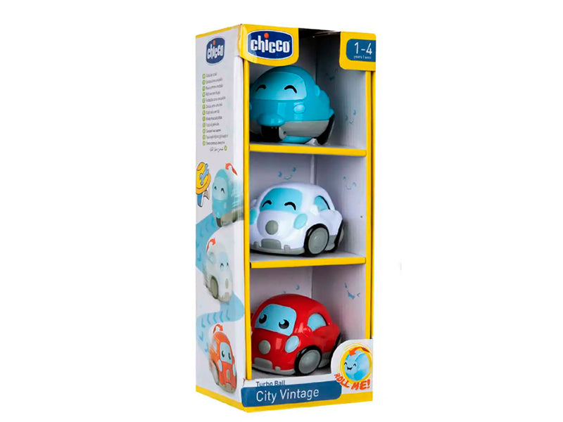 Chicco Masini turbo ball 3 buc CITY VINTAGE 118540