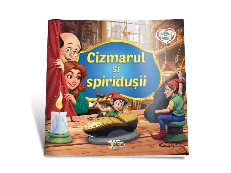 Carte Citesc cu drag Cizmarul si spiridusii