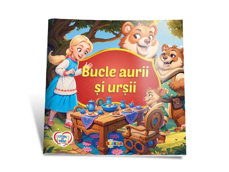 Carte Citesc cu drag Bucle aurii si ursii