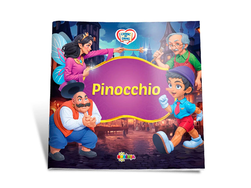 Carte Citesc cu drag Pinocchio