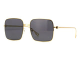 Ochelari de soare Fendi Baguette FE40123U-30A-55, 2024, din Metal, p/u femei