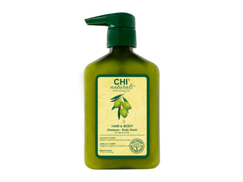 CHI OLIVE NATURALS - HAIR & BODY SHAMPOO - BODY WASH 340ml