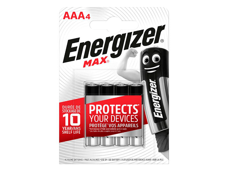 Energizer Max baterie Alcaline AAA N4