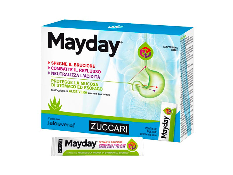 Mayday antacid anti-reflux cu AloeVera susp.10ml