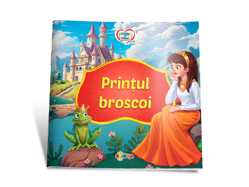 Carte Citesc cu drag.Printul broscoi