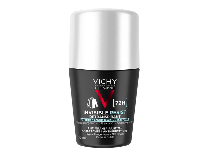 Vichy Deo Roll-on Homme Invisible 72h 50ml