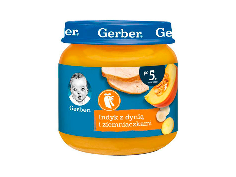 Gerber Pireu de legume cu curcan