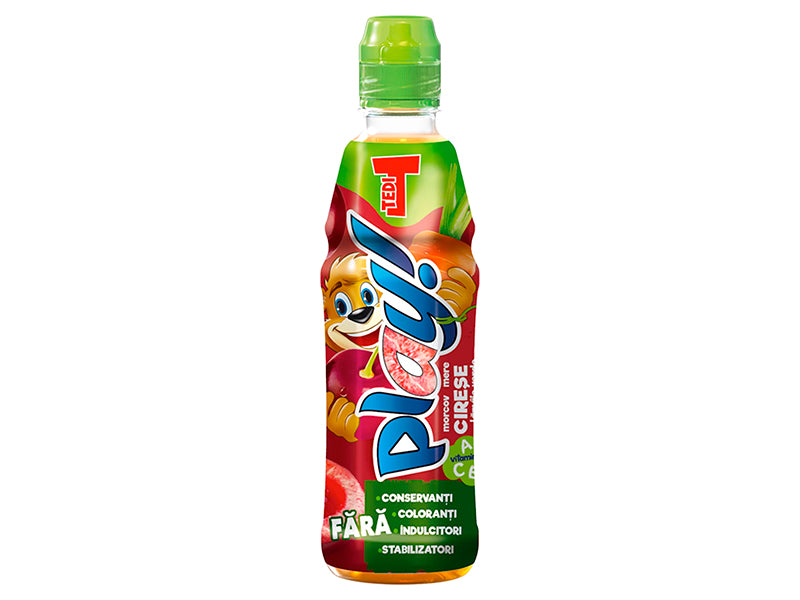 Tedi Play Suc Morcov Cirese Lamiie Miere 400ml