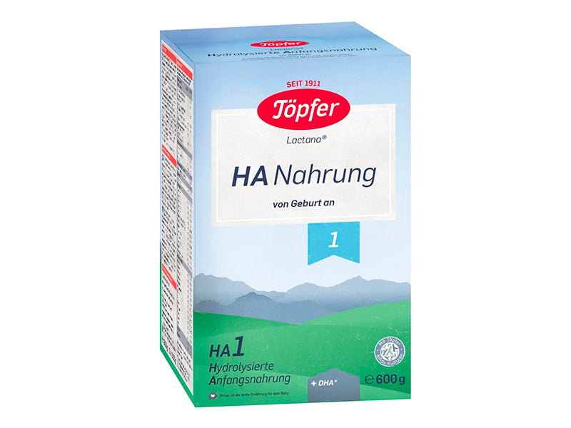 Topfer Bio Lapte praf HA1 (+0 luni) 600g