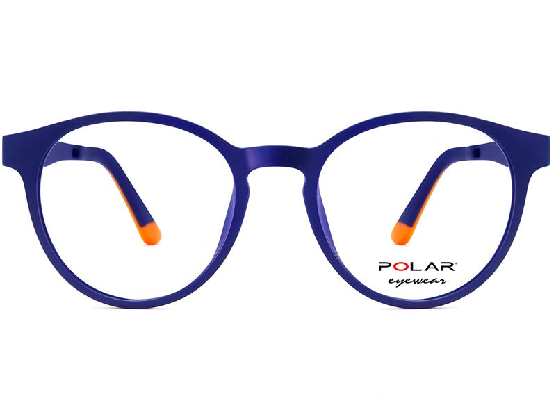Rama optica Polar Junior 502 col. 21 CLIP-ON, 2024,  din Acetat, p/u copii + husa eco