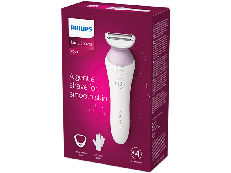 Philips SatinShave Advanced BRL136/00 — это беспроводная бритва для женщин