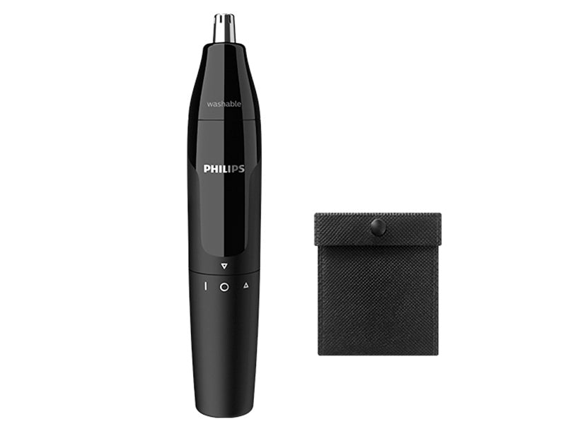 Philips PC Trimer pentru nas si urechi, 100% lavabil,  sistem de taiere rotativ, NT1620/15