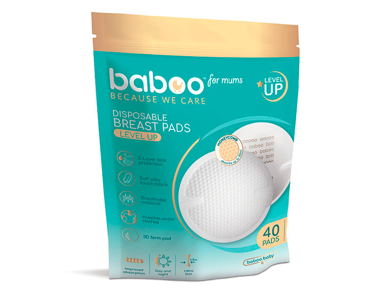 Baboo premium absorbante pentru piept