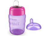 Philips Avent Cana cu gura de scurgere Girl (9+ luni), 260 ml SCF553/03