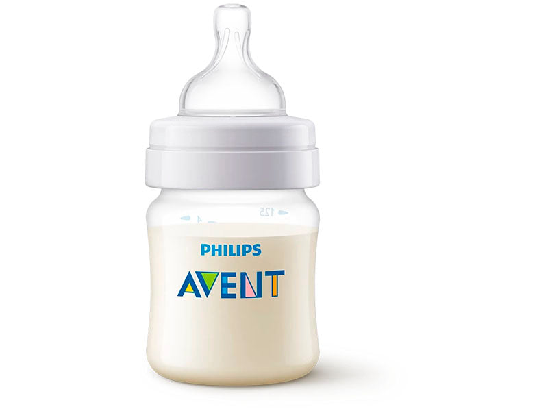 Philips Avent Biberon anti-colic din plastic 125 ml 0m+ Set N2 SCY100/02