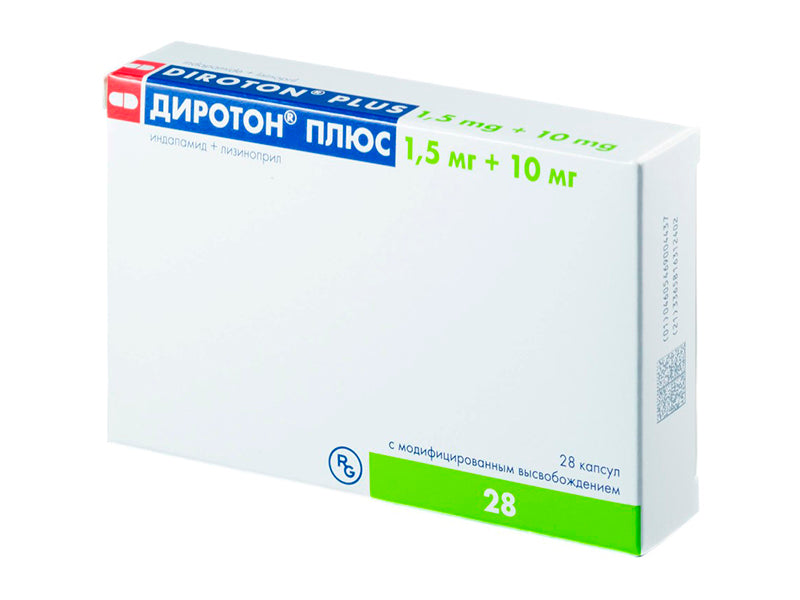 Diroton Plus 10 mg/1,5 mg 