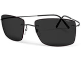 Ochelari de soare Silhouette TMA Collection Avior 8741/75-9040-00, 2024, SPX Hightech Titanium, polarizat, p/u barbati