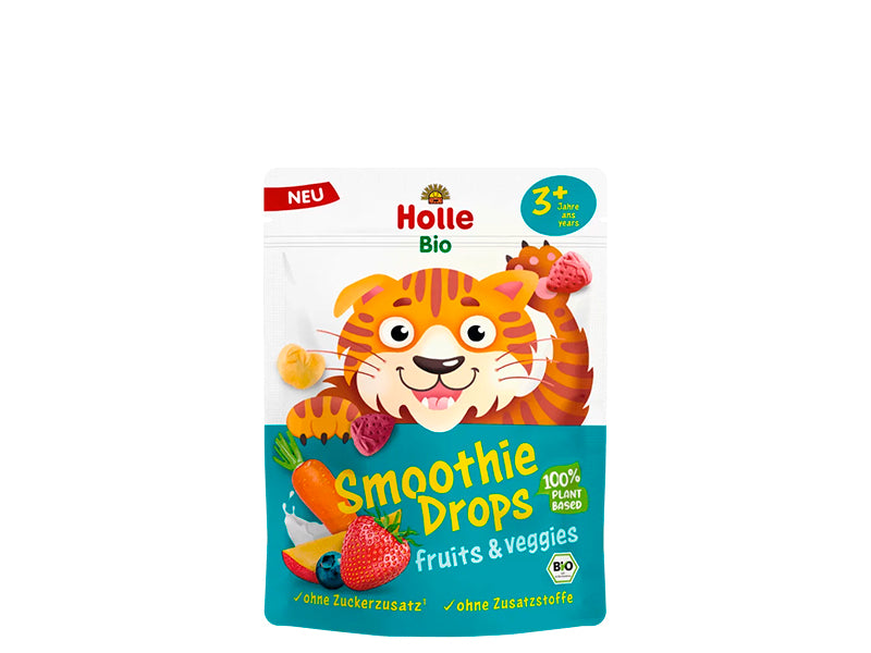 Holle Bio Organic gustare Smoothie Drops din fructe