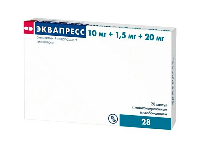 Ekvapress 20 mg/10 mg/1,5 mg caps. elib. modif.
