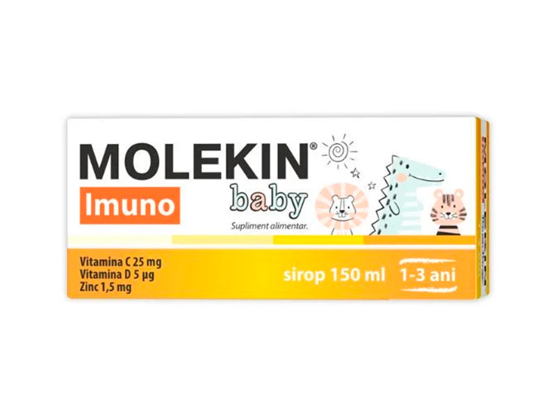 Molekin Imuno Baby 1-3 ani  sirop 150 ml