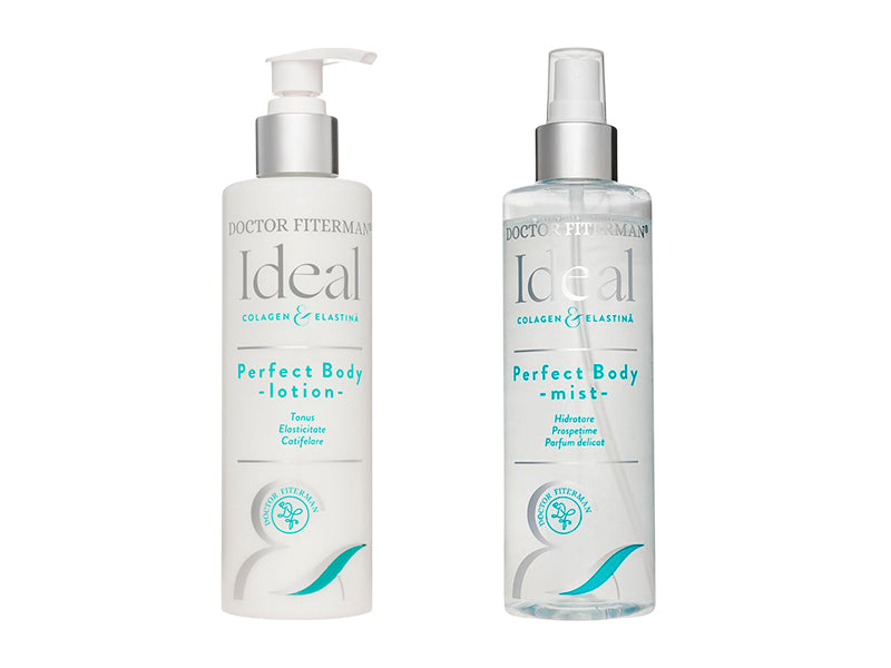 Doctor Fiterman SET IDEAL Perfect Body Lotion 250ml + IDEAL Perfect Body Mist 250ml Cadou