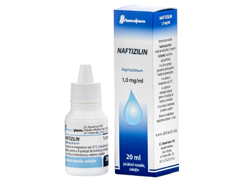 Naphazolin 0.1% pic.naz. 20ml