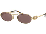 Ochelari de soare Miu Miu MU54ZS-ZVN70D-53, din Metal, p/u femei