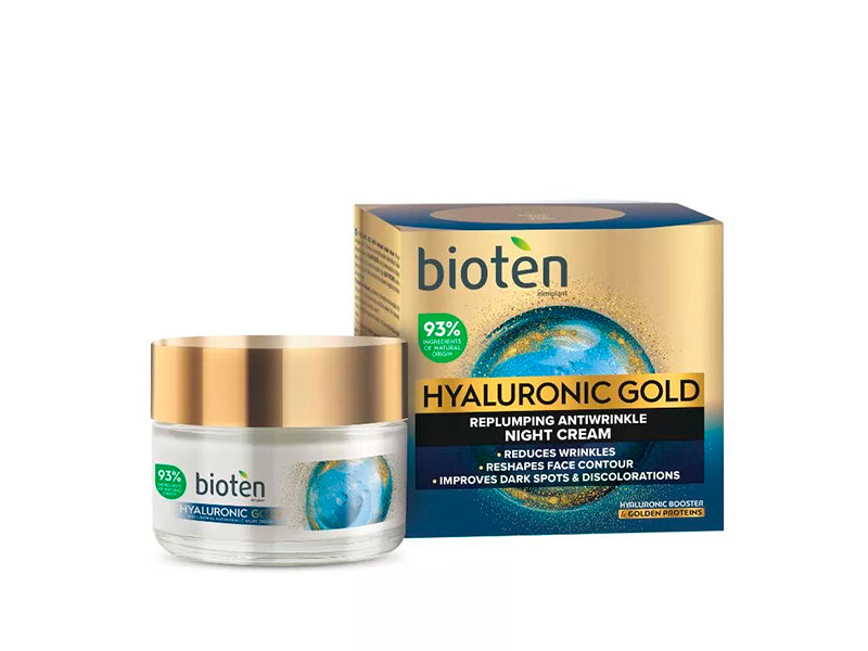 BIOTEN Crema de noapte  HYALURONIC GOLD 50ml