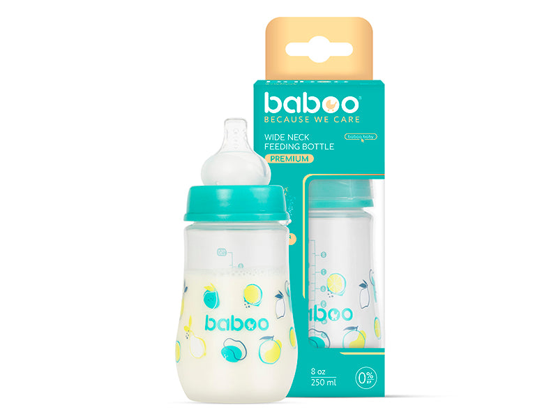 Baboo biberon anti-colic lagoon fiesta 250ml 3M+