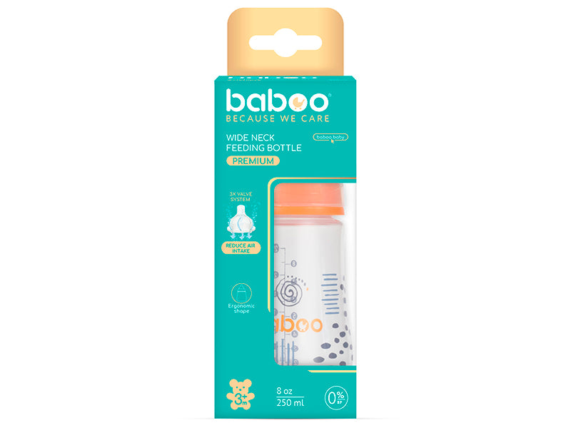 Baboo biberon anti-colic 250ml 3M+