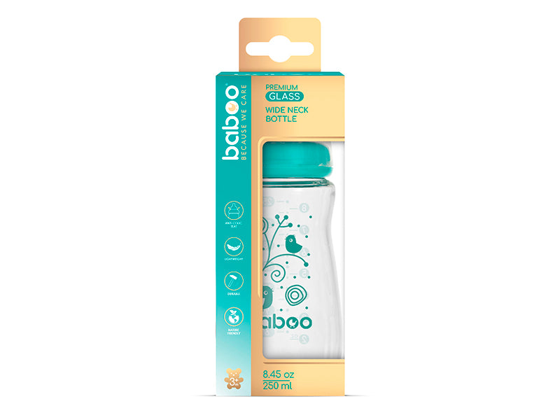 Baboo biberon anti-colic 250ml 3M+