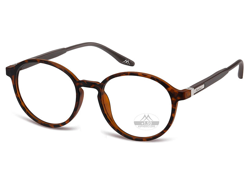 Ochelari de citit Montana MRC4A +2.00, 2024, matt turtle, din Acetat, unisex + husa