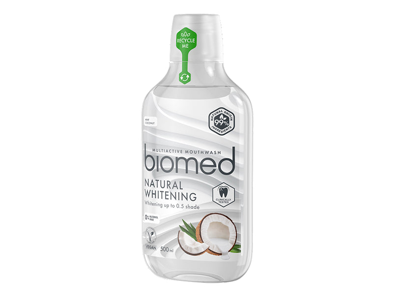 Splat Biomed Apa de gura Natural Whitening 500ml